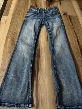 Women’s BKE Stella Slim-Fit Mid-Rise Bootcut Jeans 23x29 1/2 Distressed